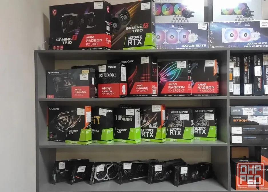 Видеокарты Новые NVidia/Radeon Макеевка - изображение 1