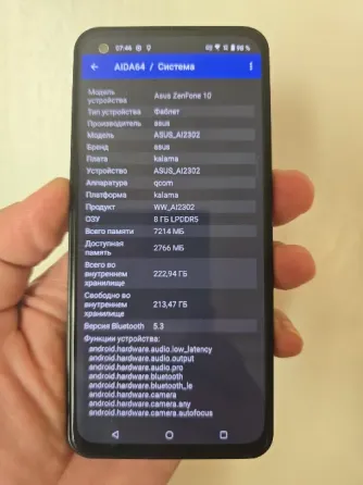 Asus zenfone 10. 8 /256. Snap 8 Gen 2. 2 sim Донецк