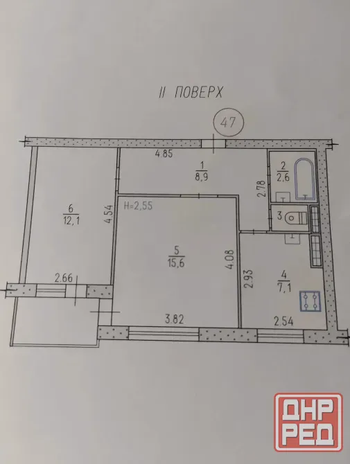 Продаеться 2-х комнатная квартира Горловка - изображение 1