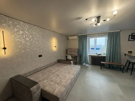 Продается 1-комнатная квартира 34,5 м² Евроремонт 2025г.Мебель.Техника.Центр Донецк