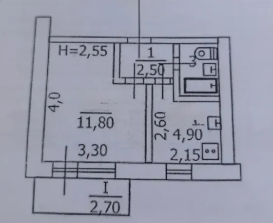 Продам 1 ком. кв., 3/9 эт., 22 м.кв. - Макеевка, ул. Ленина, 28 линия Макеевка