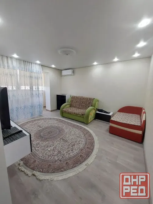 Продам 1 комнатную кв- ремонт качественный, мебель Мариуполь - изображение 1