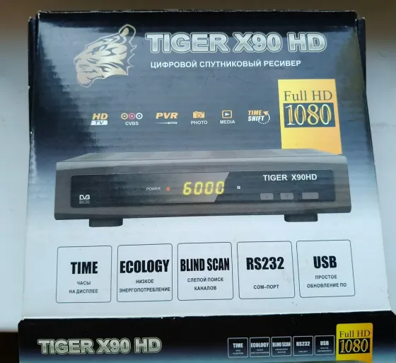 Продам спутниковый ресивер (тюнер) Tiger X90 HD Донецк