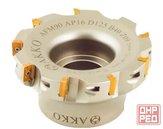 Фреза торцевая afm90-ap16-dd125-в40-z09 akko Мариуполь - изображение 1