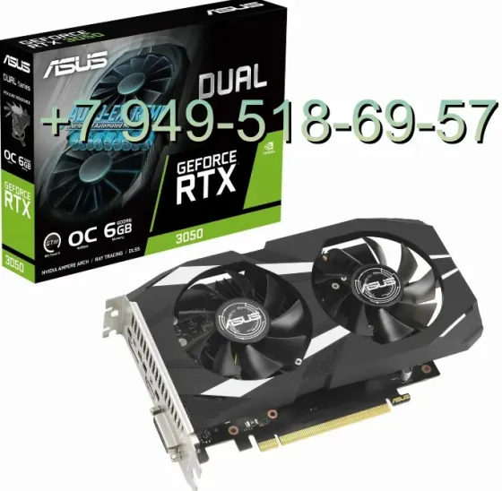 ASUS RTX 3050 Dual OC 6GB Донецк