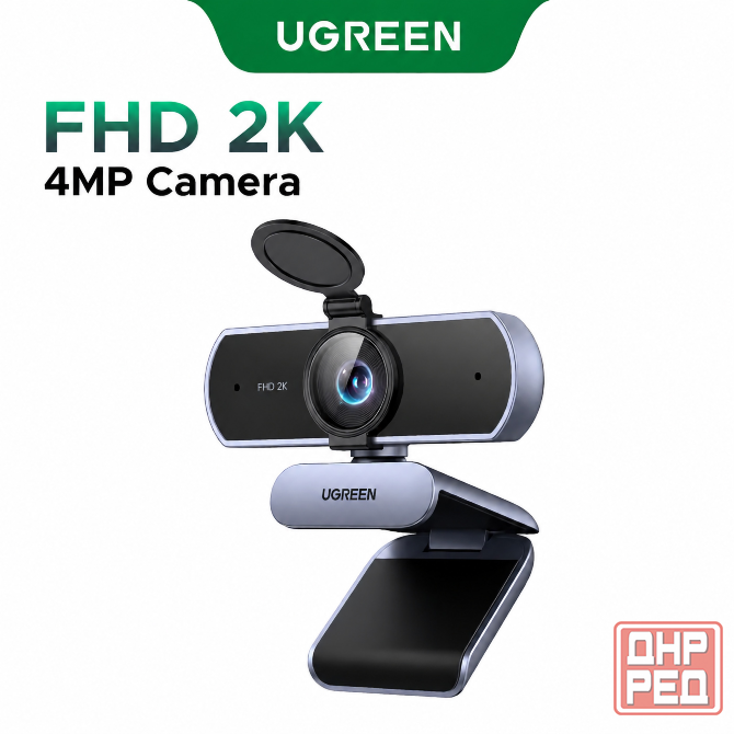 Веб-камера Ugreen CM825, 2K, USB Webcam Донецк - изображение 1