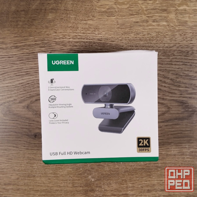 Веб-камера Ugreen CM825, 2K, USB Webcam Донецк - изображение 7