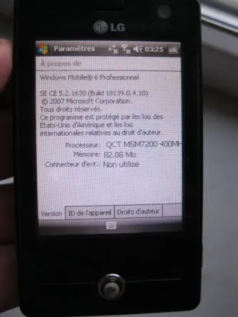 Коммуникатор (кпк/смартфон) на Windows Mobile LG KS20 Донецк