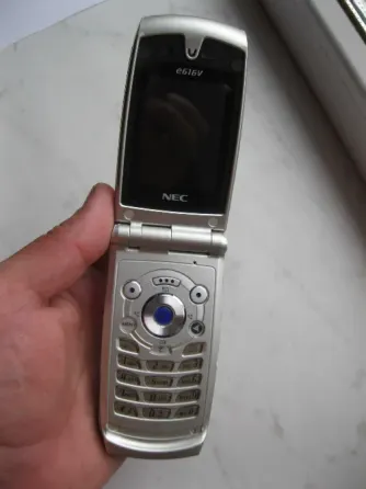 в коллекцию рабочий NEC e616V раскладушка с сим картой Донецк