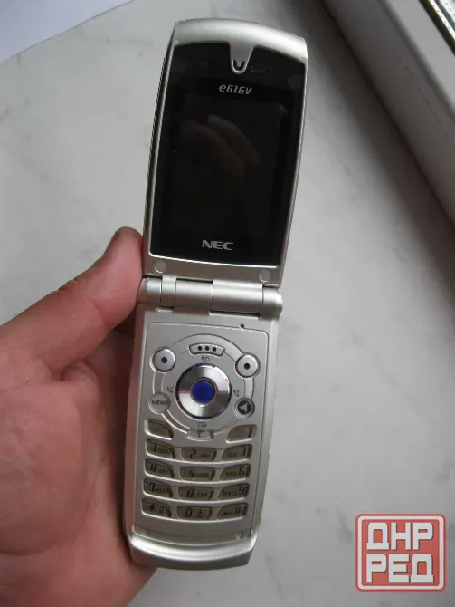в коллекцию рабочий NEC e616V раскладушка с сим картой Донецк - изображение 2