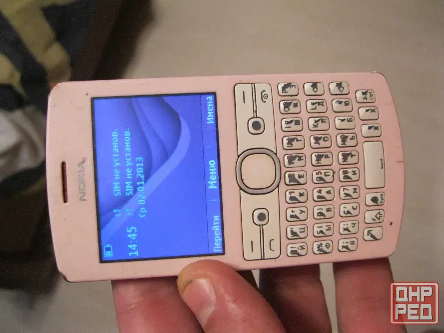 Кнопочный телефон на две сим карты - Nokia Asha 205 Донецк - изображение 1