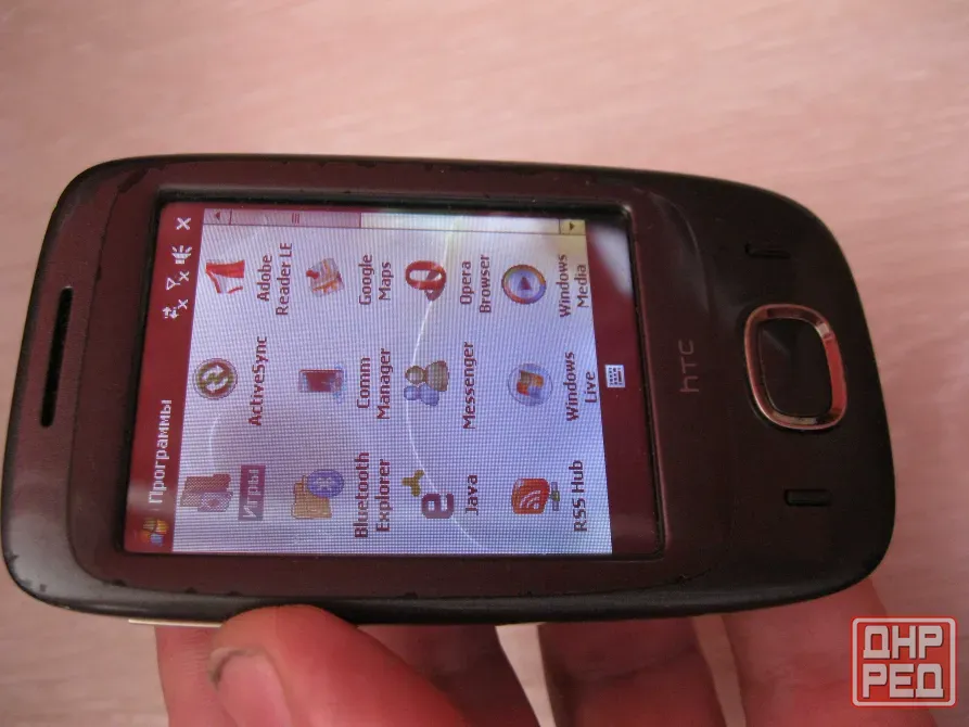 Коммуникатор с сим - HTC Touch Viva (Opal) Windows Mobile 6.1 Донецк - изображение 1