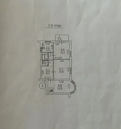 Продам 3-х комнатную квартиру на МИСи Макеевка