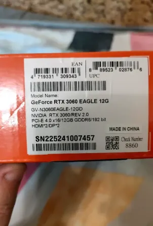 Видеокарта Rtx 3060 12Gb Макеевка