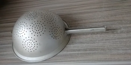 Дуршлак аллюминиевый большой, новый, времен ссср Донецк