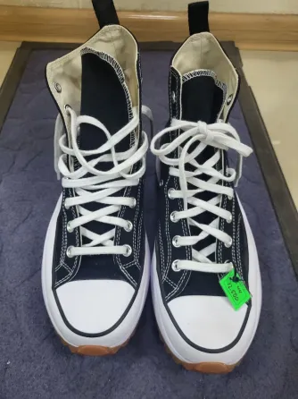 Кеды Converse Run Star Hike черные высокие на платформе Размер 44. Донецк