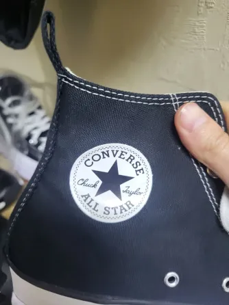 Кеды Converse Run Star Hike черные высокие на платформе Размер 44. Донецк