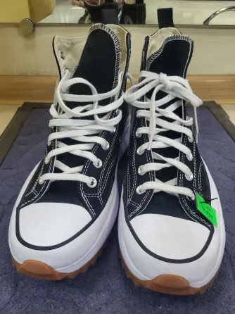 Кеды Converse Run Star Hike черные высокие на платформе Размер 44. Донецк