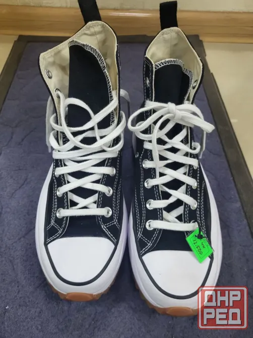Кеды Converse Run Star Hike черные высокие на платформе Размер 44. Донецк - изображение 1