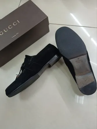 Туфли замшевые GUCCI, Италия Донецк