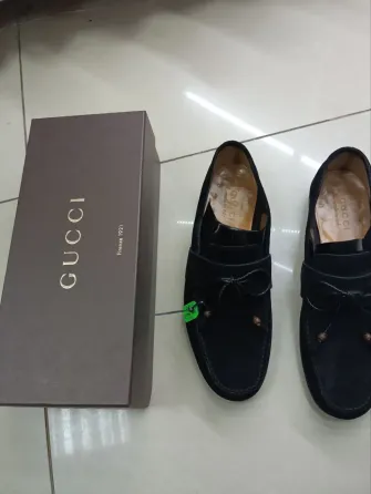 Туфли замшевые GUCCI, Италия Донецк