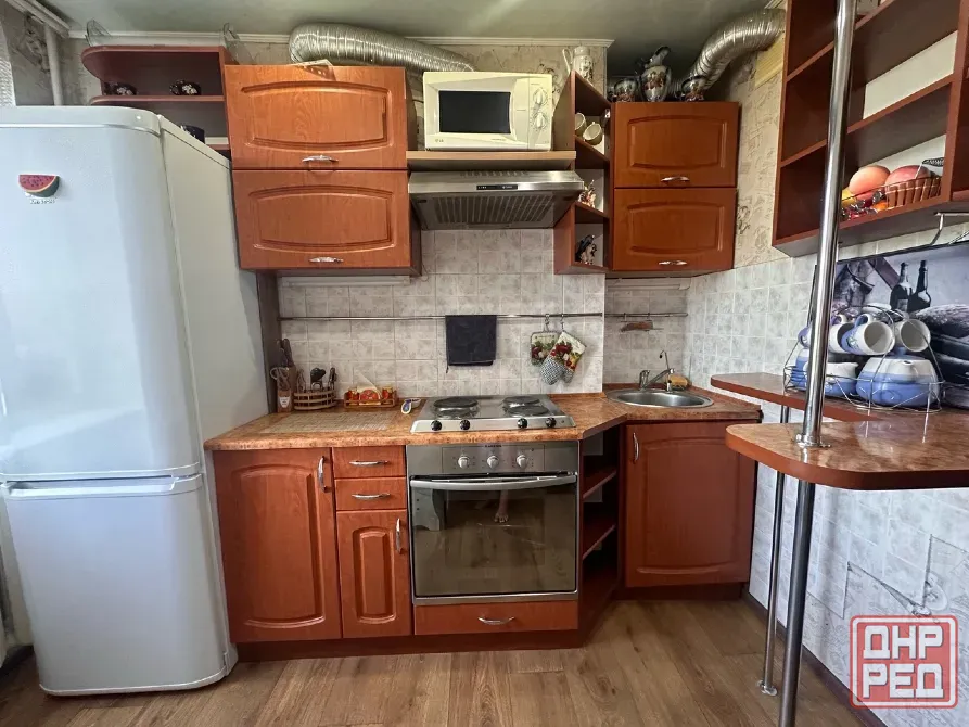 Вода идет постоянно, бойлер! Сдам 1 ком.кв. Мирный. Солнечный, Норд, ул. Скляренко Донецк - изображение 1