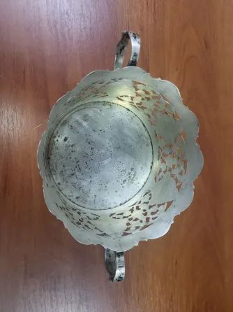 Конфетница Кубачи, 875 проба. 229 гр. Донецк