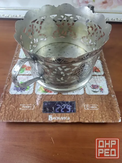 Конфетница Кубачи, 875 проба. 229 гр. Донецк - изображение 6