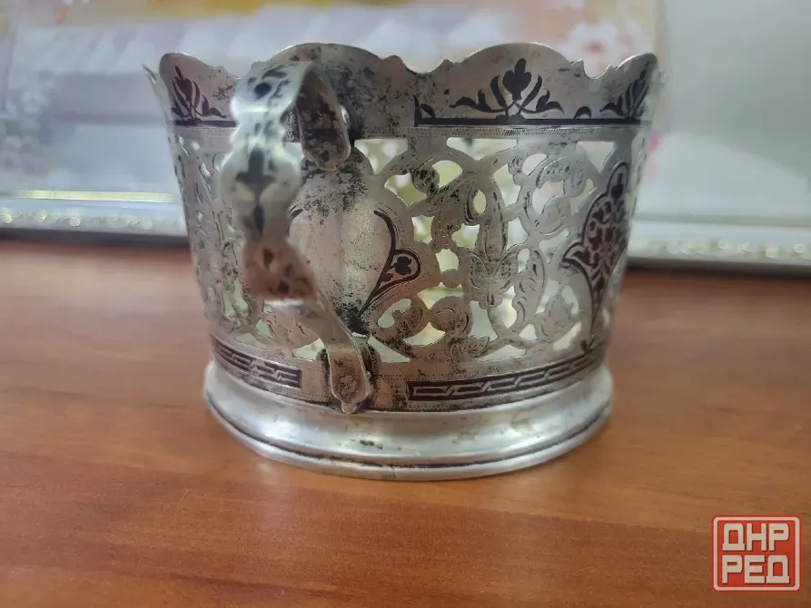 Конфетница Кубачи, 875 проба. 229 гр. Донецк - изображение 2