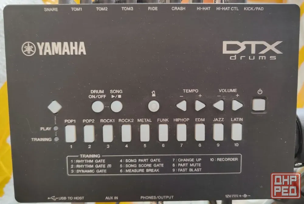 Электронная ударная установка Yamaha DTX452K и комбик Донецк - изображение 2