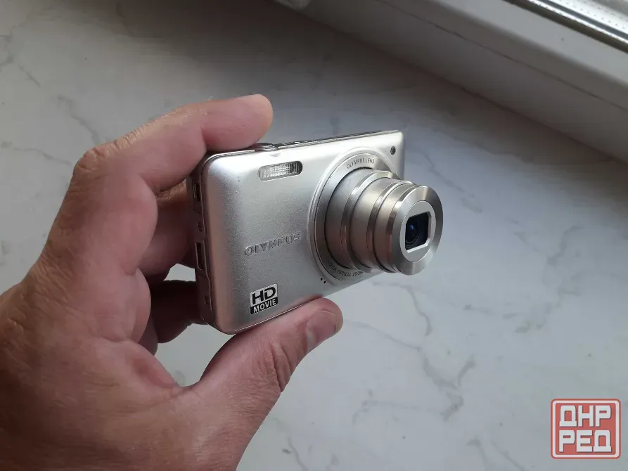 Рабочий 14Mpx (вайб 00х) цифровой фотоаппарат Olympus D-745 Донецк - изображение 1