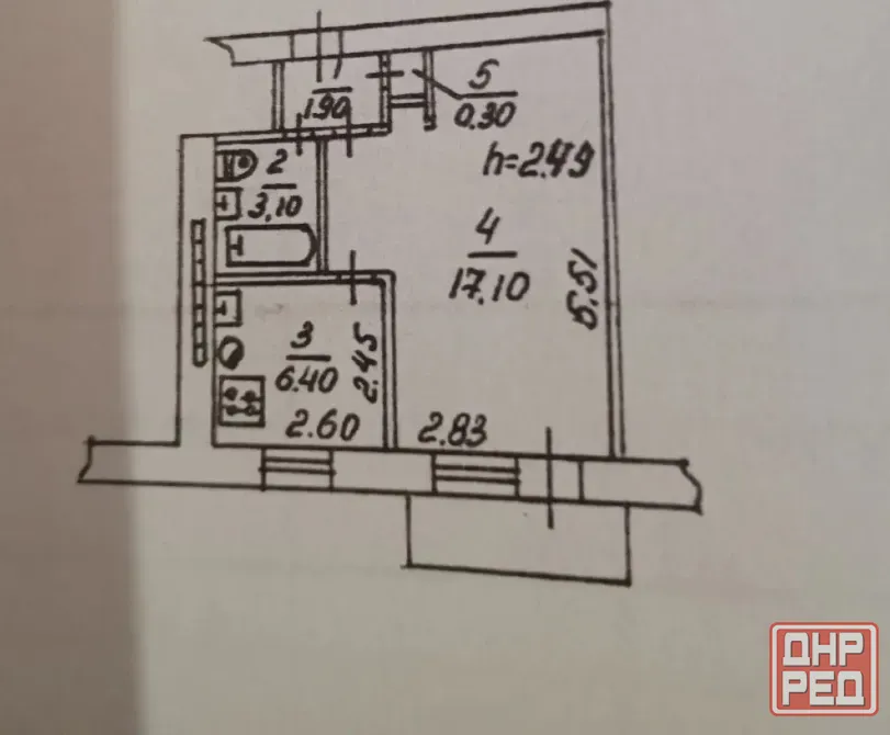 Продается 1 комнатная квартира, ул. Университетская Донецк - изображение 1