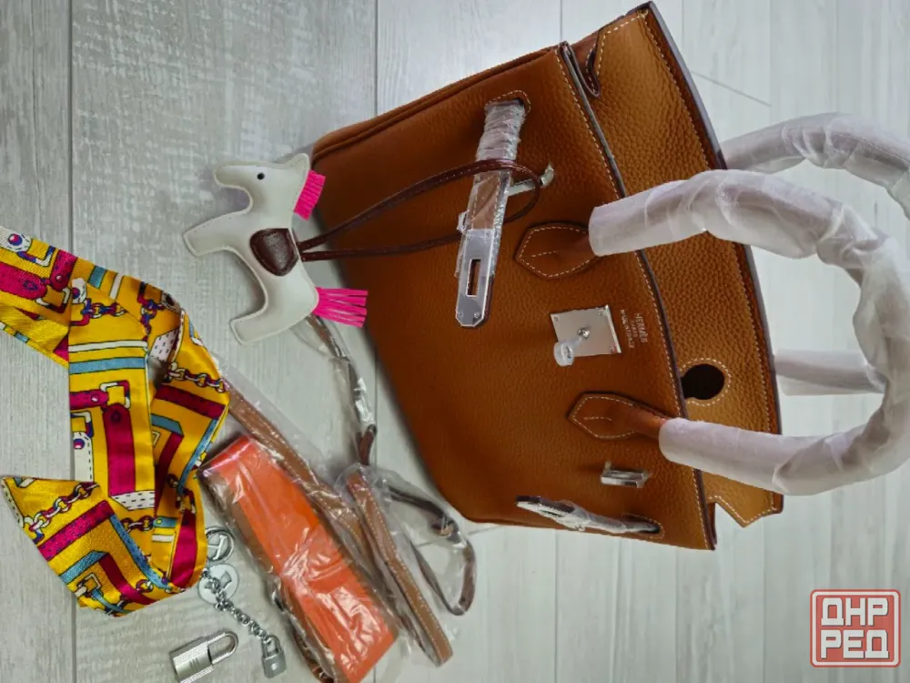 Сумка Hermes.Натуральная кожа. Макеевка - изображение 1