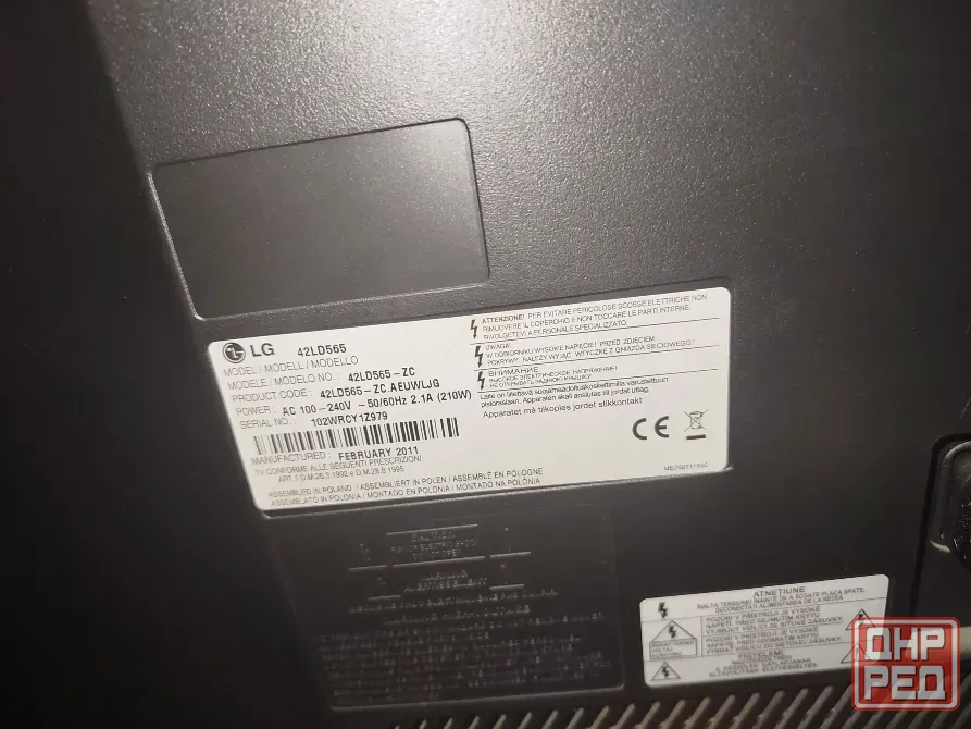 Телевизор lg 42ld565 Донецк - изображение 4