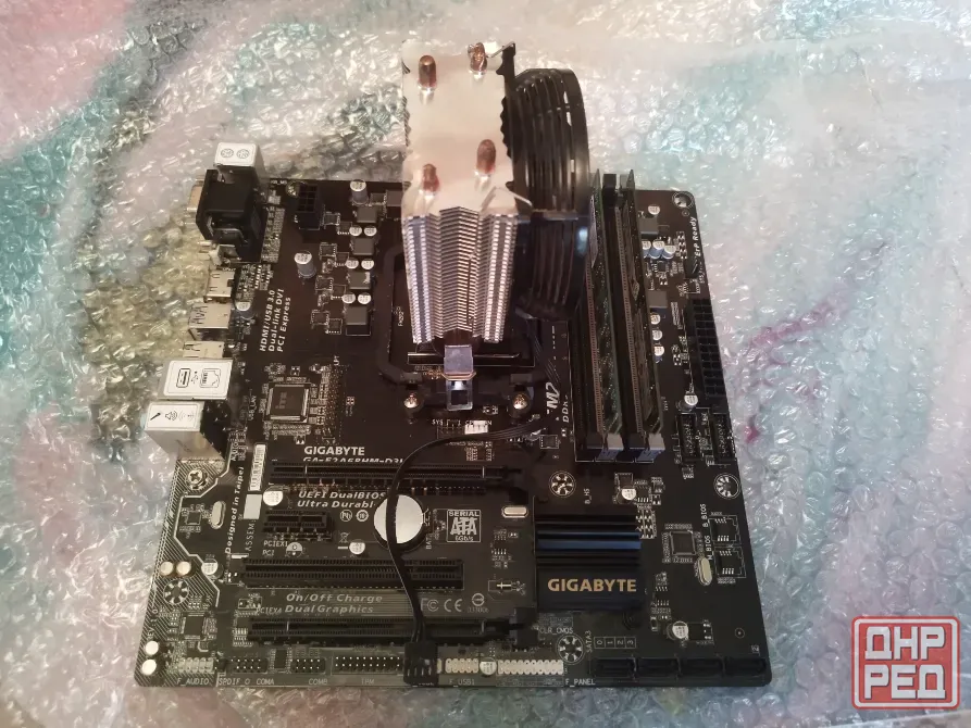 Продам новую материнскую плату Gigabyte GA - F2A 68 HM - D3H. Донецк - изображение 3