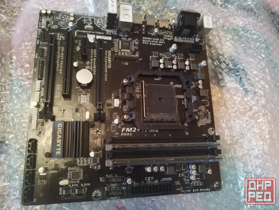 Продам новую материнскую плату Gigabyte GA - F2A 68 HM - D3H. Донецк - изображение 2