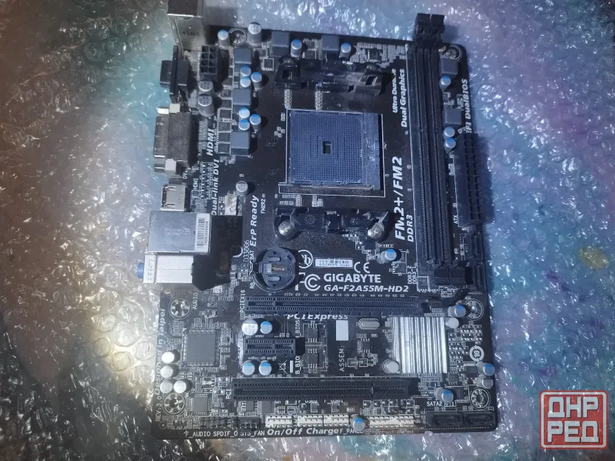 Продам материнскую плату Gigabyte F2 A55M - HD2. Донецк - изображение 3