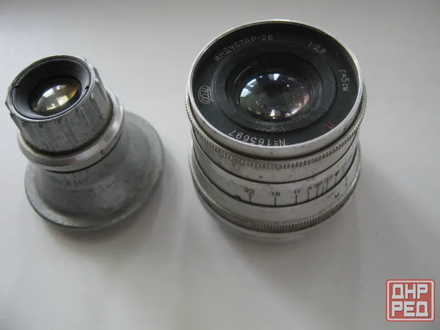 Фотоапарат объектив индустар-26 1\2.8+и50у-1 3.5\50 Донецк - изображение 1