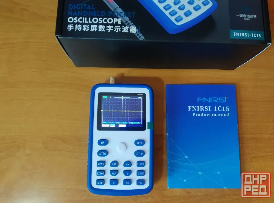 Цифровой Осциллограф FNIRSI-1C15 (новый) Донецк - изображение 3
