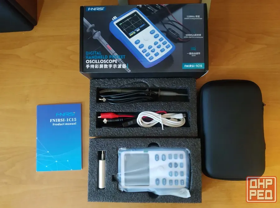 Цифровой Осциллограф FNIRSI-1C15 (новый) Донецк - изображение 5