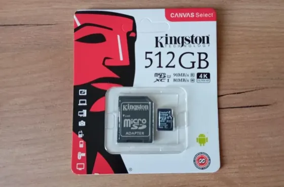 Карта Памяти 512 Gb (10 class) Kingstone Макеевка
