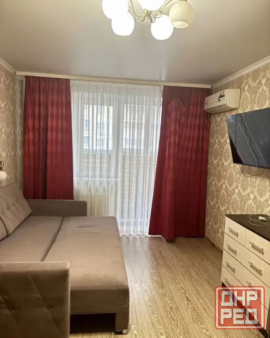 Cдаётся уютная однокoмнaтная квартирa на длитeльный срoк. Квартира находится в Калининском районе Донецк - изображение 2