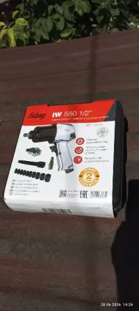 Гайковерт пневматический ударный FUBAG IW580 1/2" (набор с головками) Донецк