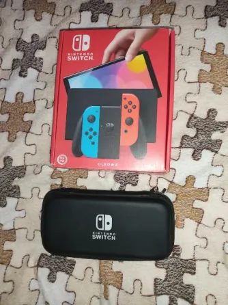 Nintendo Switch OLED, прошитый, с карточкой на 256гигабайт Харцызск