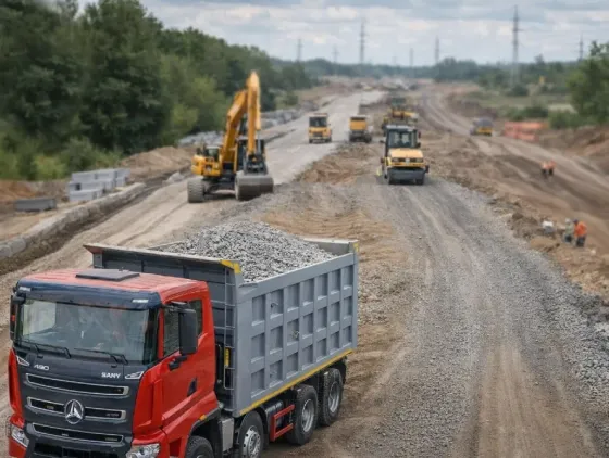 Доставка сыпучих материалов. Вывоз мусора. Щебень. Песок Макеевка