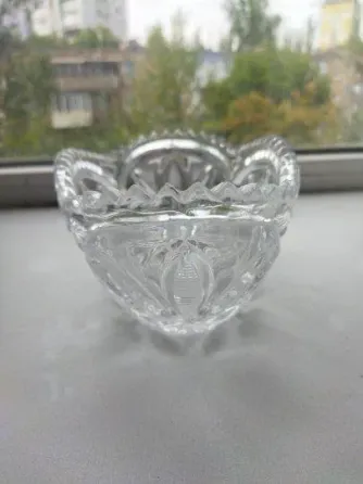 Хрустальная салатница ссср Донецк