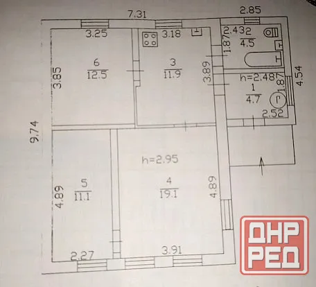 Продам 3ком. дом. Кировский р-н. Ориентир мкр. Абакумова. ост. Соболевского. ул.Светлогорская. Донецк - изображение 9