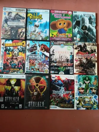 Двд диски, игры на пк, комп, pc Макеевка