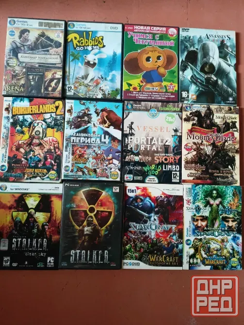 Двд диски, игры на пк, комп, pc Макеевка - изображение 1