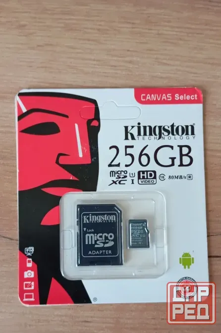 Карта памяти micro sd 256 (новая) Макеевка - изображение 1